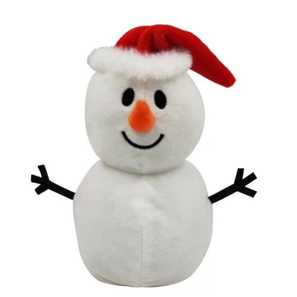 Reversible Santa Clause Snowman Plush - Picture 3 of 4